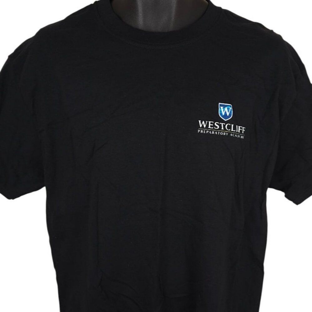 Westcliff Prep T Shirt Mens Size Large Black Preparatory Academy California